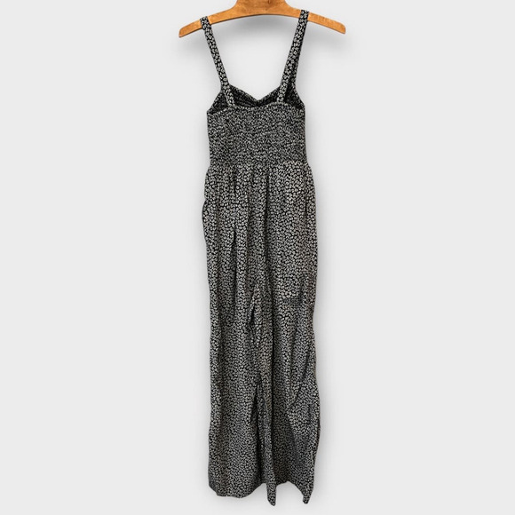 Madewell Lucie Wide-Leg Jumpsuit in Micro Daisy Size XS - Picture 3 of 7